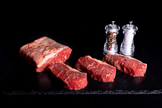 Norddeutschte Färse Rumpsteak in Scheiben