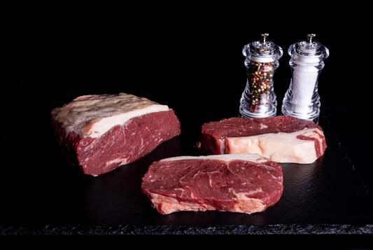 Dry Aged Rumpsteak in Scheiben