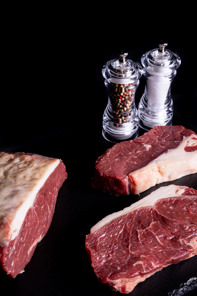 Dry Aged Rumpsteak in Scheiben